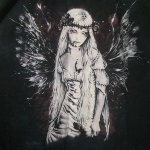 🖤 Gothic Faerie Dyed T Shirt 🖤